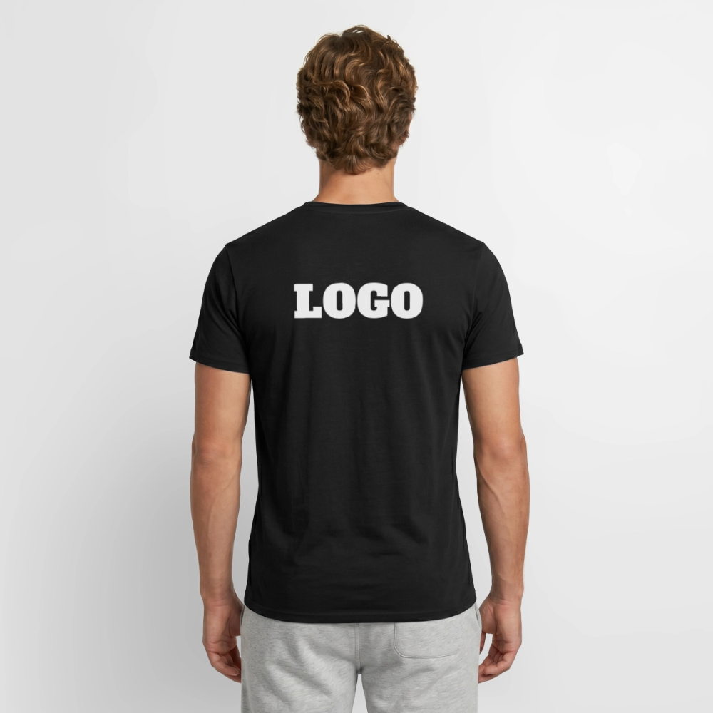 Profil-T-shirt med tryck | Unisex | Svart