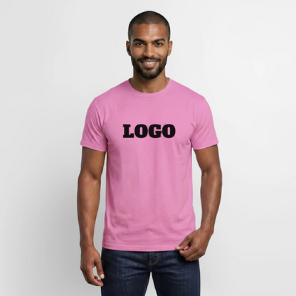 T-shirt med eget tryck – Unisex, Rosa